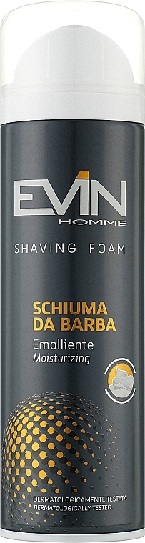 Пена для бритья "Emolliente" - Evin Homme Shaving Foam — фото N1