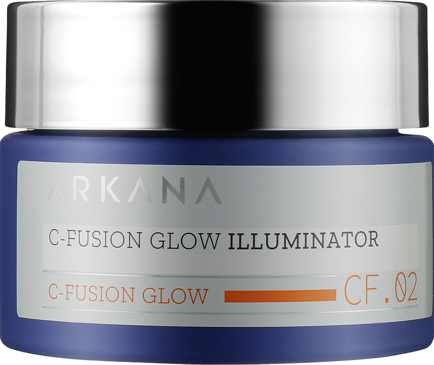 Освітлювальний крем з високою дозою вітаміну С - Arkana C-Fusion Glow Illuminator — фото N1