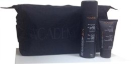 Парфумерія, косметика Набір - Academie Men (gel/150ml + balm/50ml + bag)