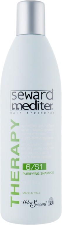 Шампунь против перхоти для жирной кожи головы - Helen Seward Therapy Purifying Shampoo — фото N2