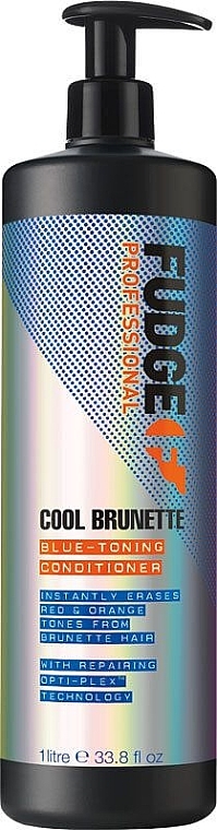 Тонізувальний кондиціонер для волосся - Fudge Cool Brunette Blue-Toning Conditioner — фото N1