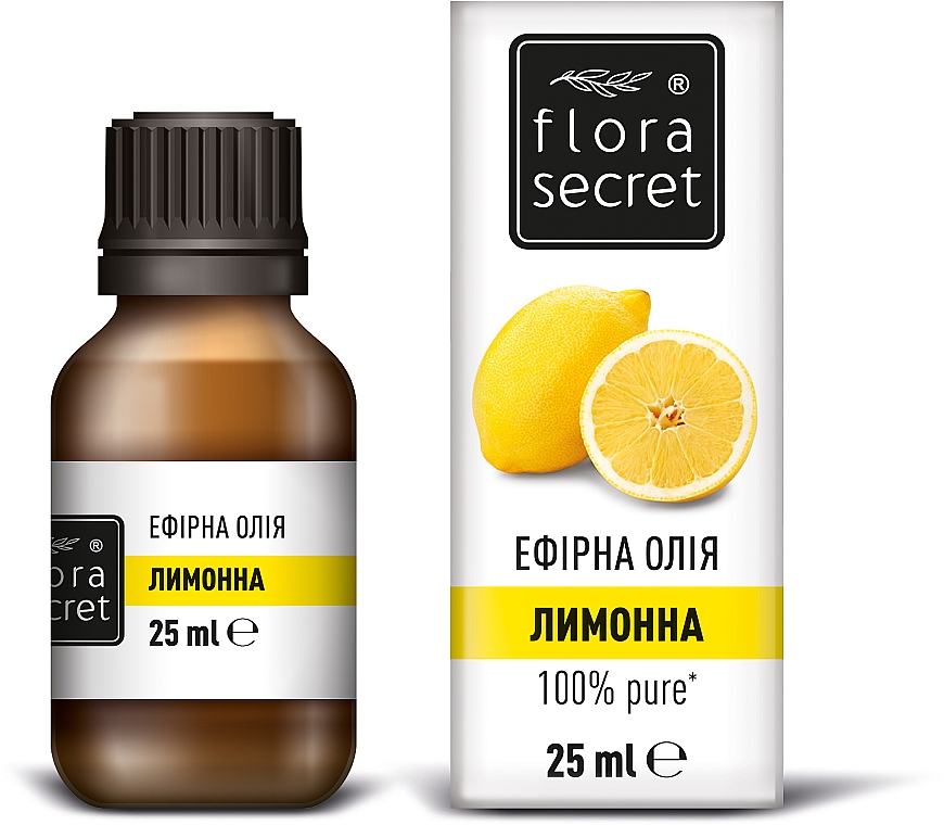 Эфирное масло лимона - Flora Secret — фото N2