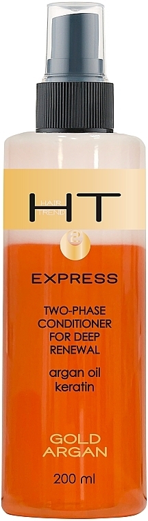 Двофазний кондиціонер  - Hair Trend Express Gold Argana Conditioner