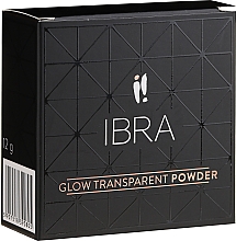Освітлювальна розсипчаста пудра для обличчя - Ibra Glow Transparent Powder — фото N1