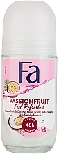 Дезодорант роликовий "Маракуя. Відчуття свіжості" - Fa Passion Fruit Feel Refreshed Deodorant — фото N1