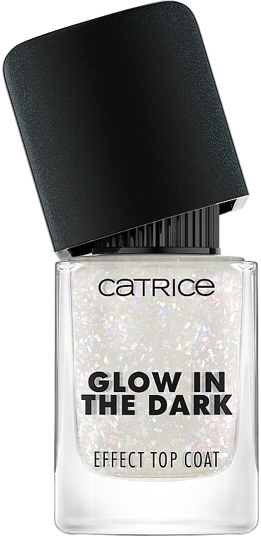 Верхнее покрытие для лака - Catrice Glow In The Dark Effect Top Coat — фото N3