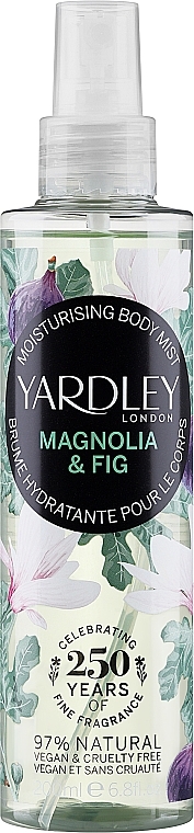 Yardley Magnolia & Fig - Спрей для тела — фото N1