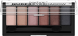 Духи, Парфюмерия, косметика Палетка теней для век - Technic Cosmetics Nudes Eyeshadows Palette 6 Colours