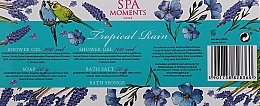 Набор, 5 продуктов - Spa Moments Tropical Rain  — фото N3