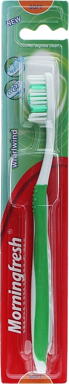 Зубная щетка, M-708, зеленая - MorningFresh — фото N1