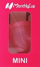 Менструальная чаша, мини, розовый топаз - Menskopp Intimate Care Mini — фото N1