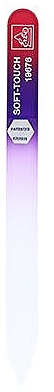 Стеклянная пилочка для ногтей 14 см, розовая - Erbe Solingen Soft-Touch — фото N1