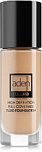 Тональний флюїд - Aden Cosmetics High Definition Fluid Foundation * — фото N1