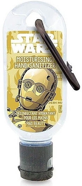 Дезинфицирующий гель для рук - Mad Beauty Star Wars Hand Sanitizer Gel C3PO — фото N1