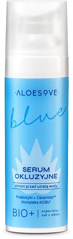 Сироватка для обличчя з пребіотиками - Aloesove Blue Face Serum — фото N1