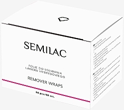 Духи, Парфюмерия, косметика УЦЕНКА Фольга для снятия лака - Semilac Remover Wraps *