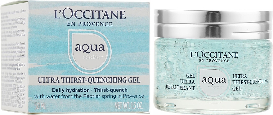 Ультразволожувальний гель для обличчя - L'Occitane Aqua Reotier Ultra Thirst-Quenching Gel — фото N2