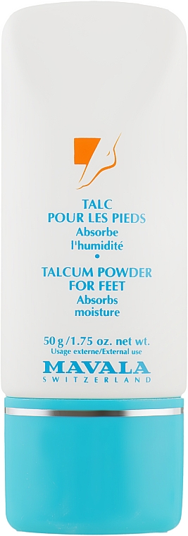 Освіжаюча пудра-тальк для ніг - Mavala Talcum Powder for Feet 