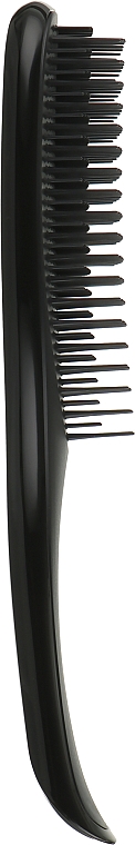 УЦЕНКА Расческа для волос, черная - Tangle Teezer The Wet Detangler Liquorice Black Standard Size Hairbrush * — фото N3