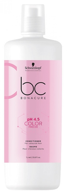 Відновлювальний кондиціонер для фарбованого волосся - Schwarzkopf Professional Bonacure Color Freeze pH 4.5 Conditioner — фото N2