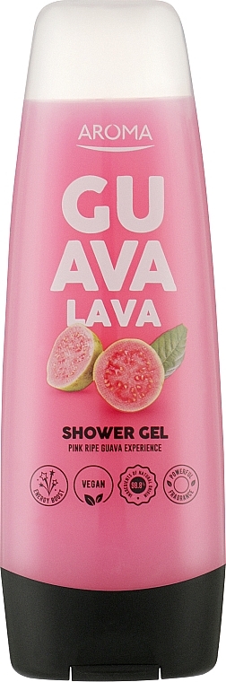 Гель для душу "Гуава лава" - Aroma Guava Lava Shower Gel — фото N1