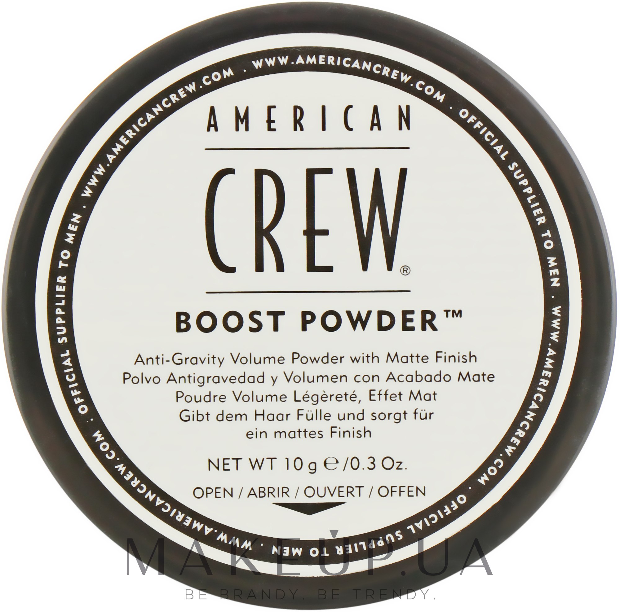 Антигравітаційна пудра для об`єму з матовим ефектом - American Crew Boost Powder — фото 10g