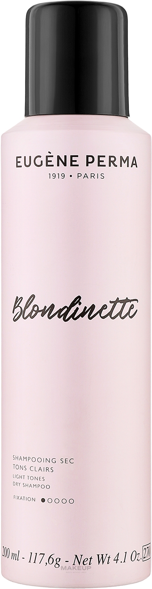 Сухий шампунь для світлого волосся - Eugene Perma 1919 Blondinette Light Tones Dry Shampoo — фото 200ml
