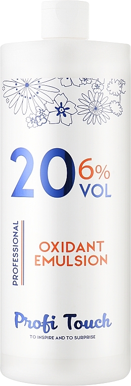 Гель-окислювач 20 vol 6% - Profi Touch Oxidant Emulsion — фото N1