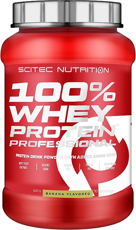  Протеїн - Scitec Nutrition 100% Whey Protein Professional Banana — фото N3