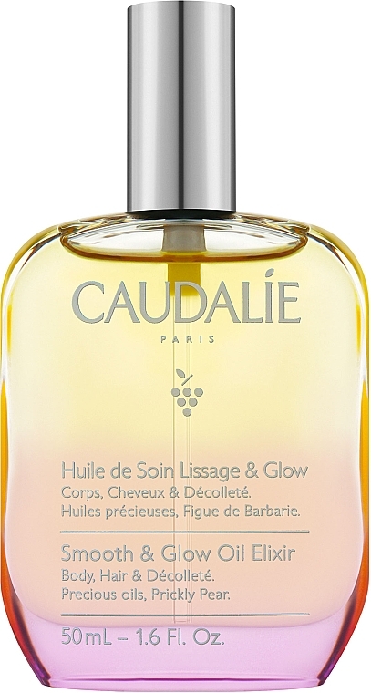 Масло для тела, волос и зоны декольте - Caudalie Smooth & Glow Oil Elixir  — фото N2