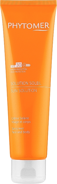 Сонцезахисний і зміцнювальний крем для обличчя і тіла - Phytomer Protective Sun Cream Sunscreen SPF30 — фото N1