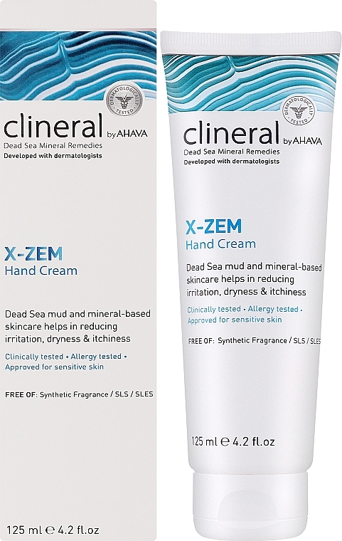 Крем для рук - Ahava Clineral X-Zem Hand Cream — фото N2