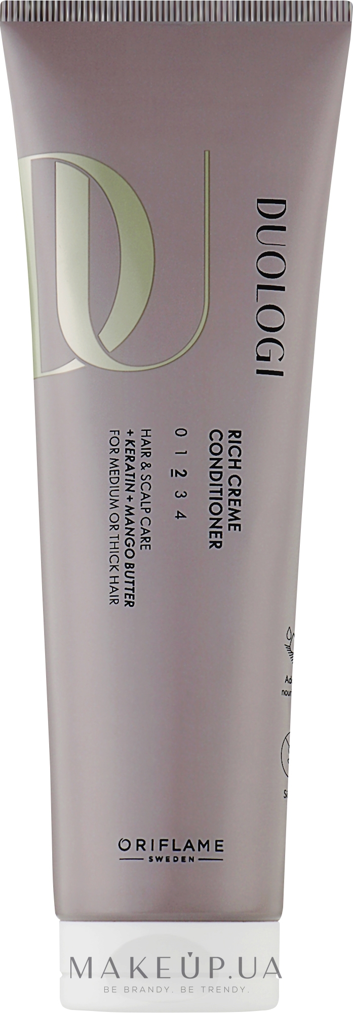 Насыщенный крем-кондиционер для волос - Oriflame Duologi Rich Creme Conditioner — фото 150ml