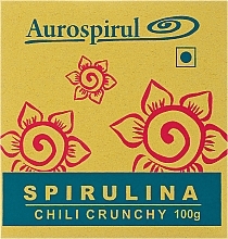 Пищевая добавка "Спирулина + Хрустящий чили" - Moma Aurospirul Spirulina Chili Crunchy — фото N1