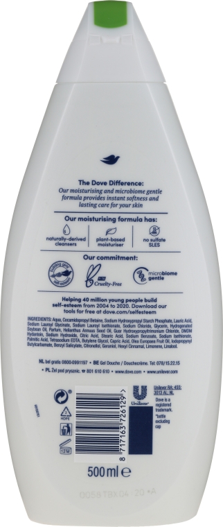 Гель для душа с маслом оливы - Dove Protect Care Body Wash — фото N2
