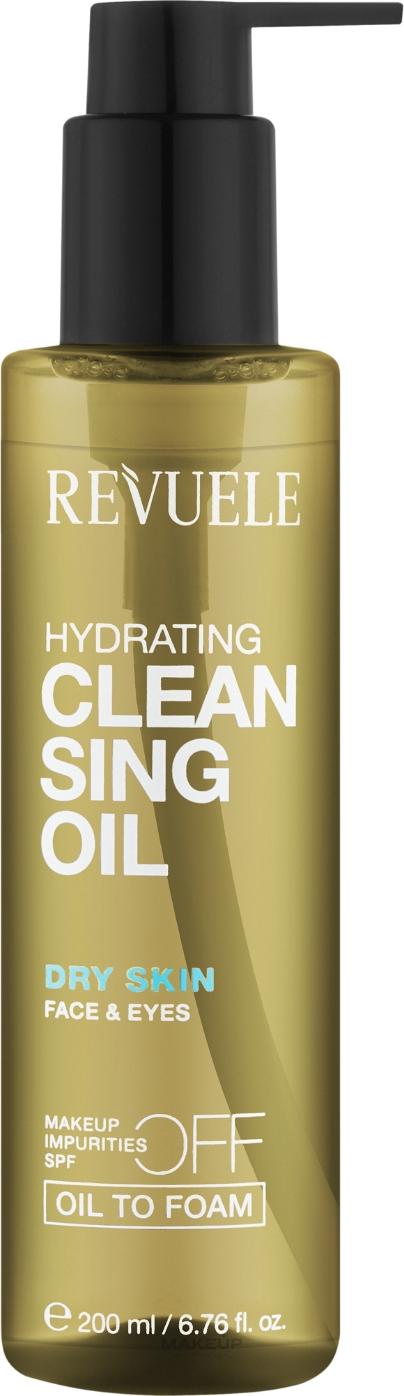 Олія для глибокого очищення обличчя для сухої шкіри обличчя - Revuele Deep Clean Sing Oil Dry Skin — фото 200ml