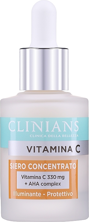 Осветляющая сыворотка для лица с витамином С - Clinians Vitamin C Concentrated Serum — фото N1