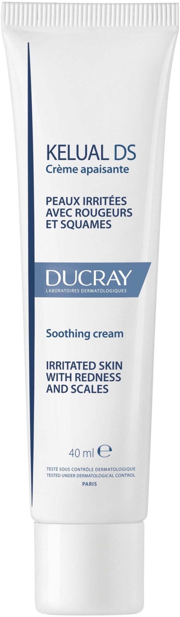 Смягчающий крем для устранения шелушений - Ducray Kelual Ds Squamo-Reducing Soothing Cream — фото 40ml