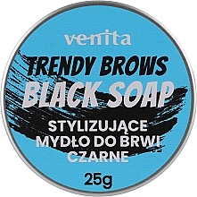 Мыло для укладки бровей - Venita Trendy Brows Soap — фото N1
