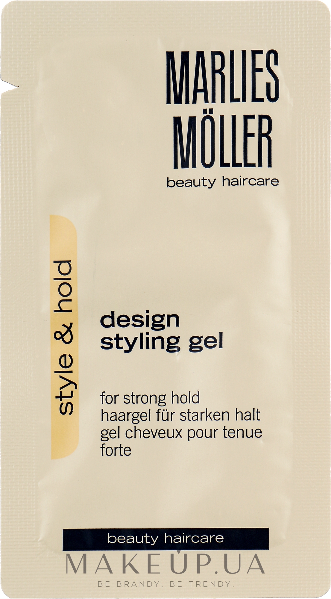 Гель для креативной укладки - Marlies Moller Design Styling Gel (пробник) — фото 7ml