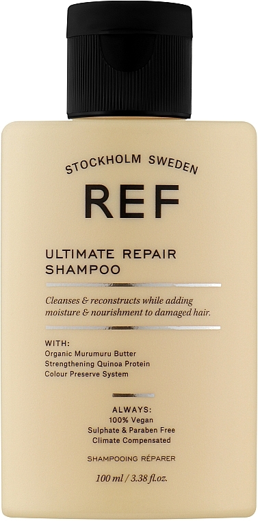Шампунь глубокого восстановления pH 5.5 - REF Ultimate Repair Shampoo (мини) — фото N3