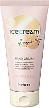 Духи, Парфюмерия, косметика Крем для рук с аргановым маслом - Inebrya Ice Cream Argan-Age Hand Cream