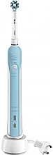 Электрическая зубная щетка - Oral-B Pro 700 CrossAction Electric Toothbrush Blue/White — фото N1
