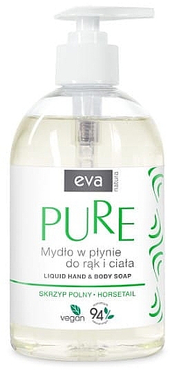 Жидкое мыло для рук и тела "Полевой хвощ" - Eva Natura Liquid Hand & Body Soap — фото N1