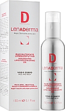 Липидовосстанавливающее питательное масло для лица и тела - Dermophisiologique Lenaderma Nourishing Lipid Replenishing Oil — фото N2