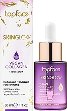 УЦЕНКА Коллагеновая сыворотка для лица - TopFace Skin Glow Vegan Collagen Facial Serum * — фото N2