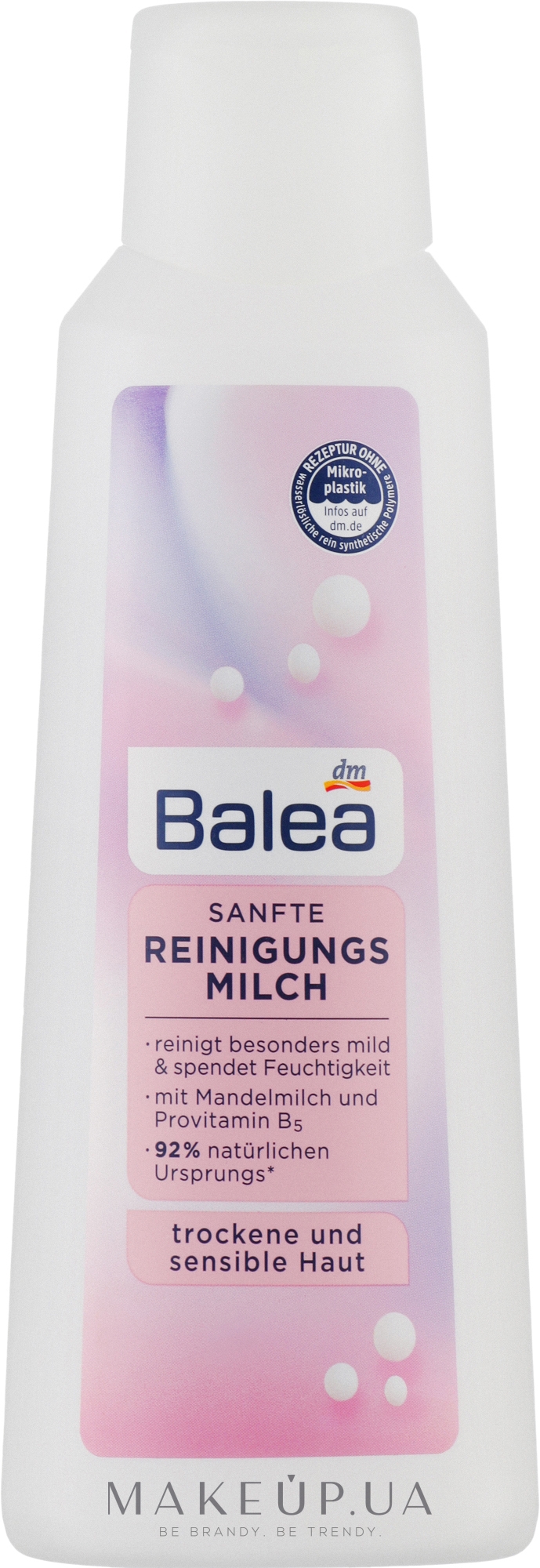 Молочко очищувальне для обличчя - Balea Facial Cleansing Milk — фото 200ml