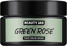 Тверде мило для обличчя "Зелена троянда" - Beauty Jar Face Solid Wash — фото N1