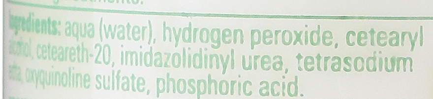 Кремоподібна окислювальна емульсія для волосся - Hairmed Tech Activator Creamy Oxidising Emulsion 20 Vol 6% — фото N3