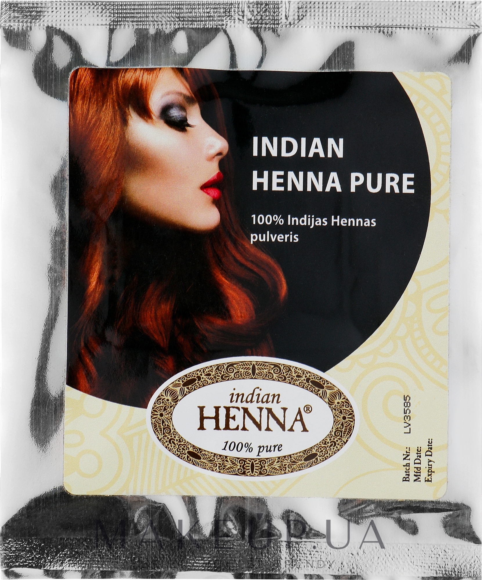 Натуральная индийская хна - Indian Henna Pure — фото 25g